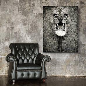 Lion - Canvas Wall Art 1 Panel